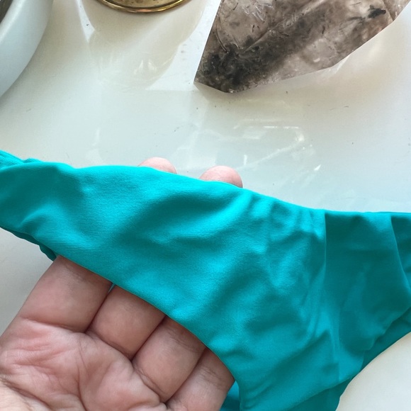 Mikoh Lahaina Cheeky Bikini Bottoms - Maui Blue - Picture 7 of 8